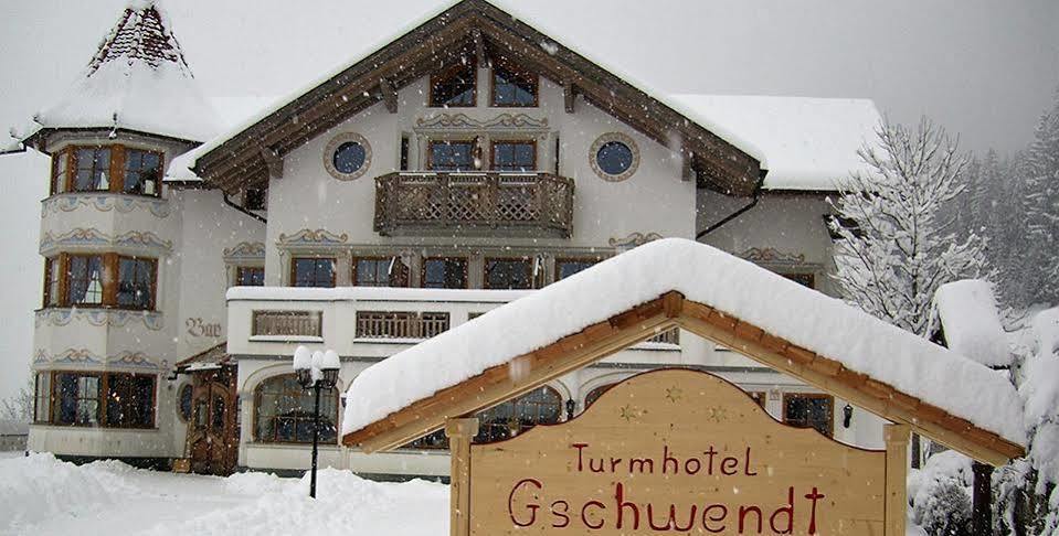 Turmhotel Gschwendt Planca di Sopra Esterno foto